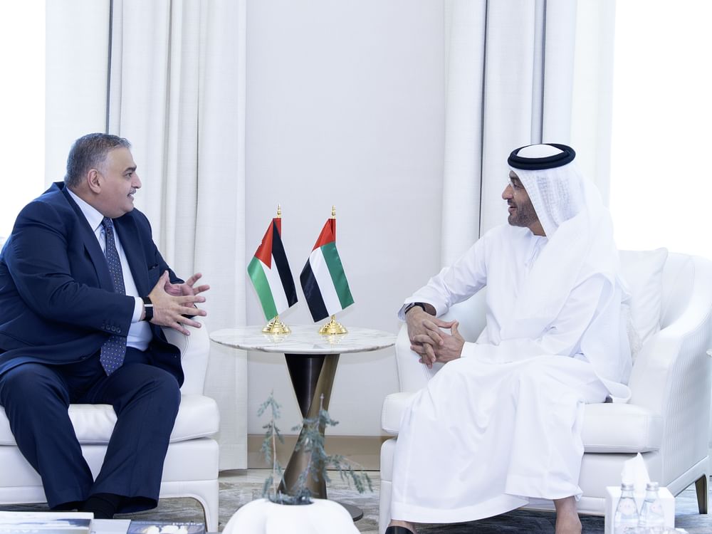UAE Attorney-General receives Jordan Ambassador in Abu Dhabi