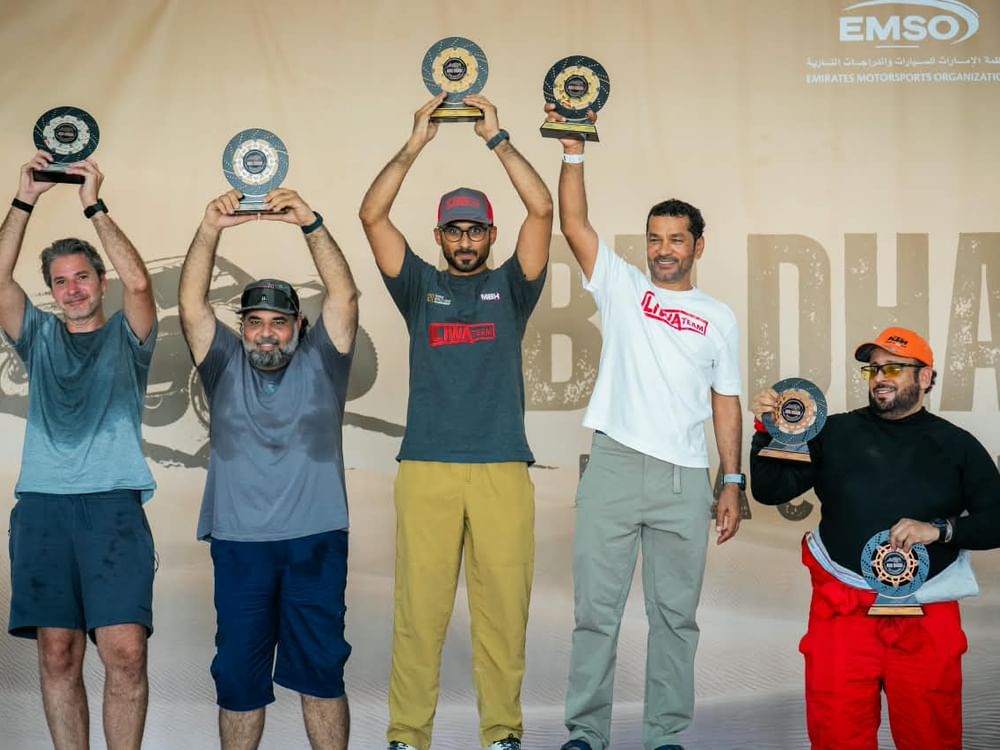 فريق ليوا يبدأ مشواره في تحدي باها أبوظبي بالفوز بلقب فئة T4