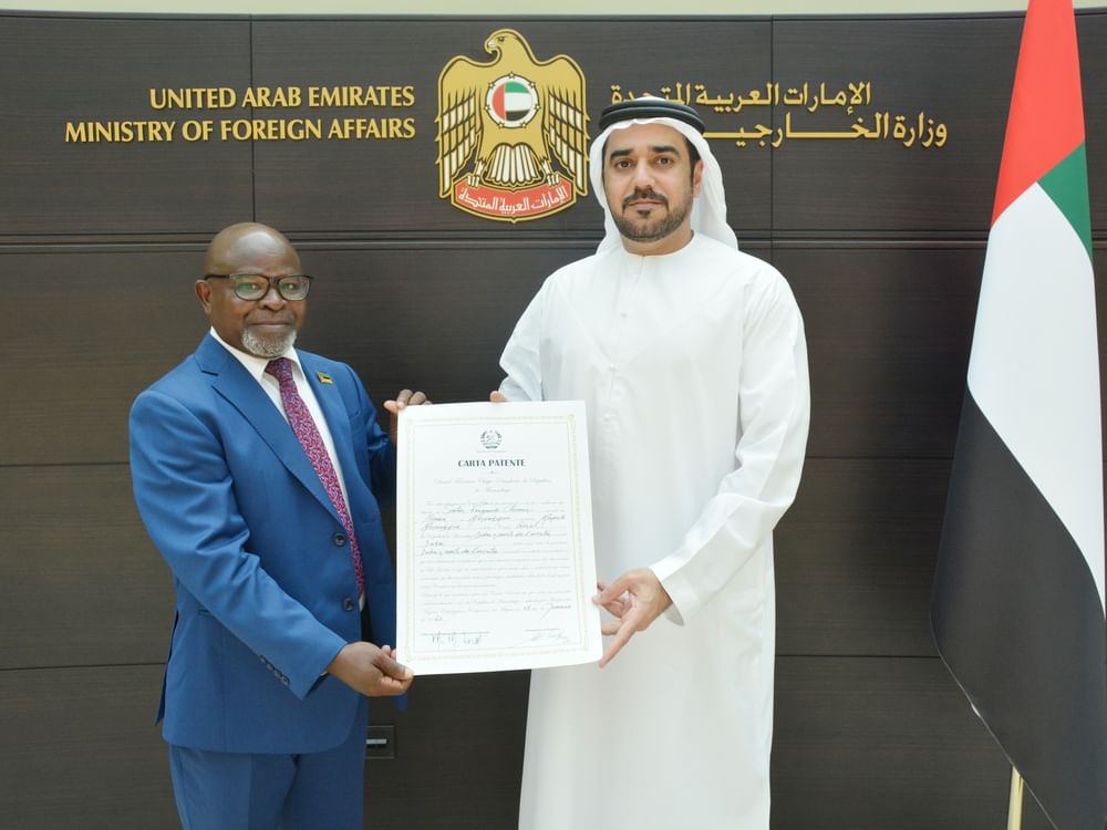 MoFA receives consular credentials from Consul-General of Republic of Mozambique