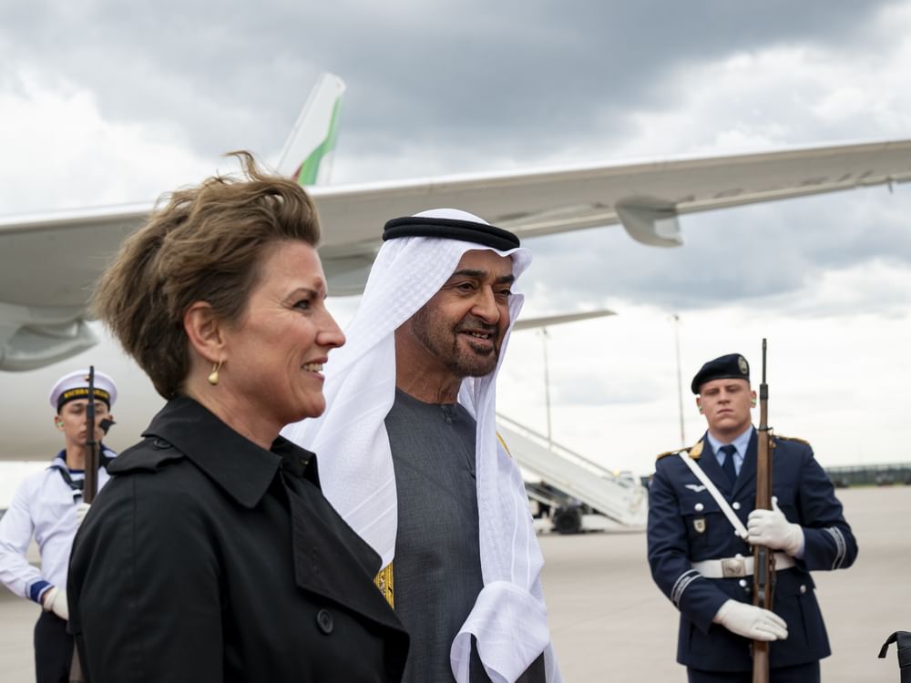 رئيس الدولة يصل ألمانيا في "زيارة دولة"