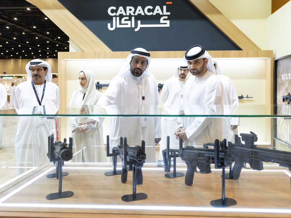 Mansoor bin Mohammed tours Middle East Hunting Expo 2025