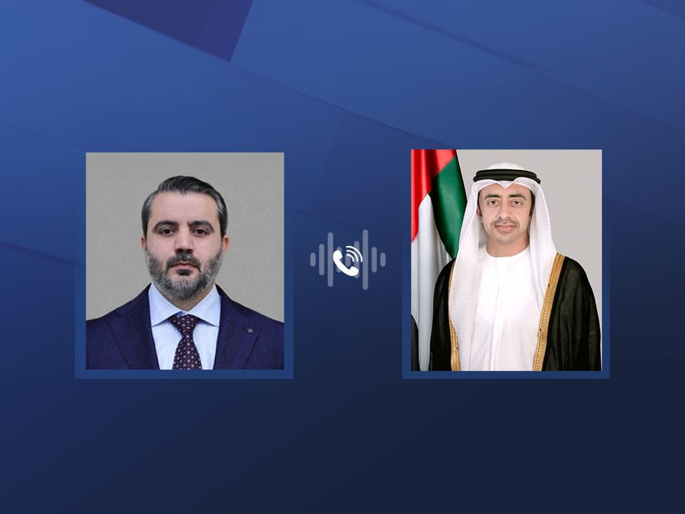 شیخ عبداللہ بن زاید کی شامی وزیر خارجہ سے ٹیلیفونک گفتگو