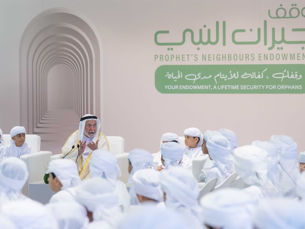 'Neighbours of the Prophet Endowment' receives first donation of AED3 million 