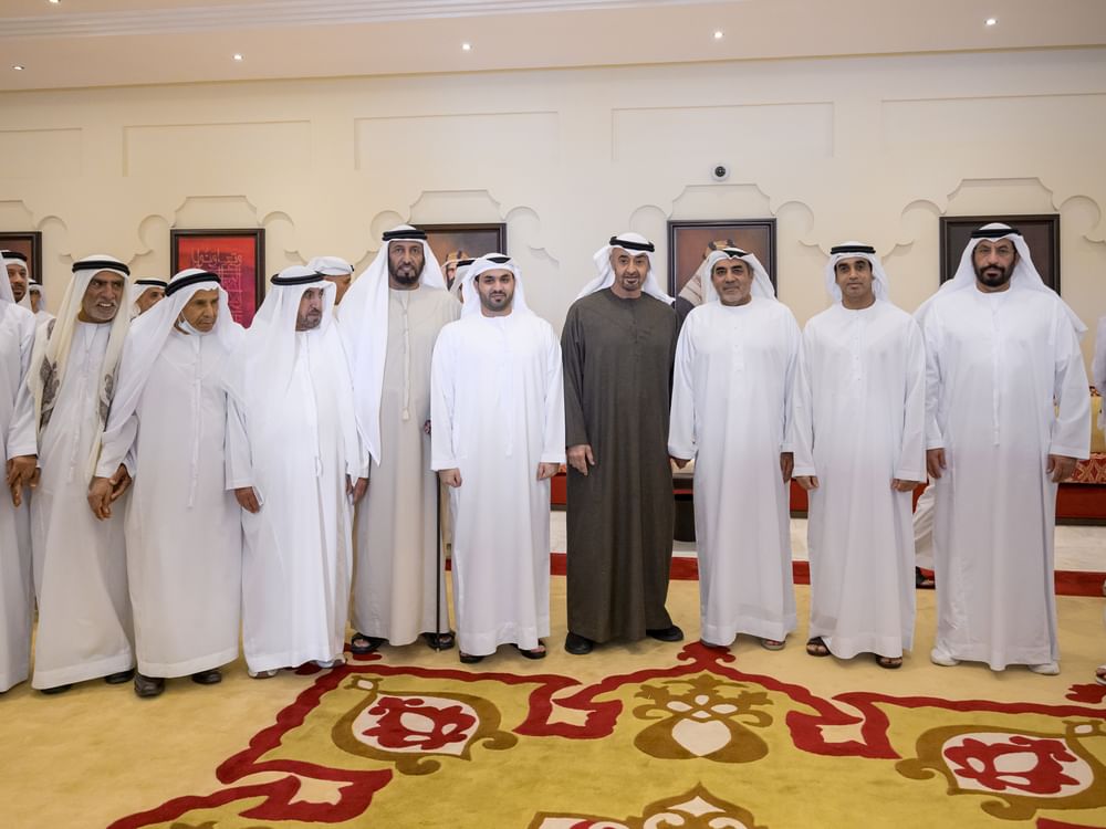UAE President attends wedding reception of Rashid Al Qubaisi