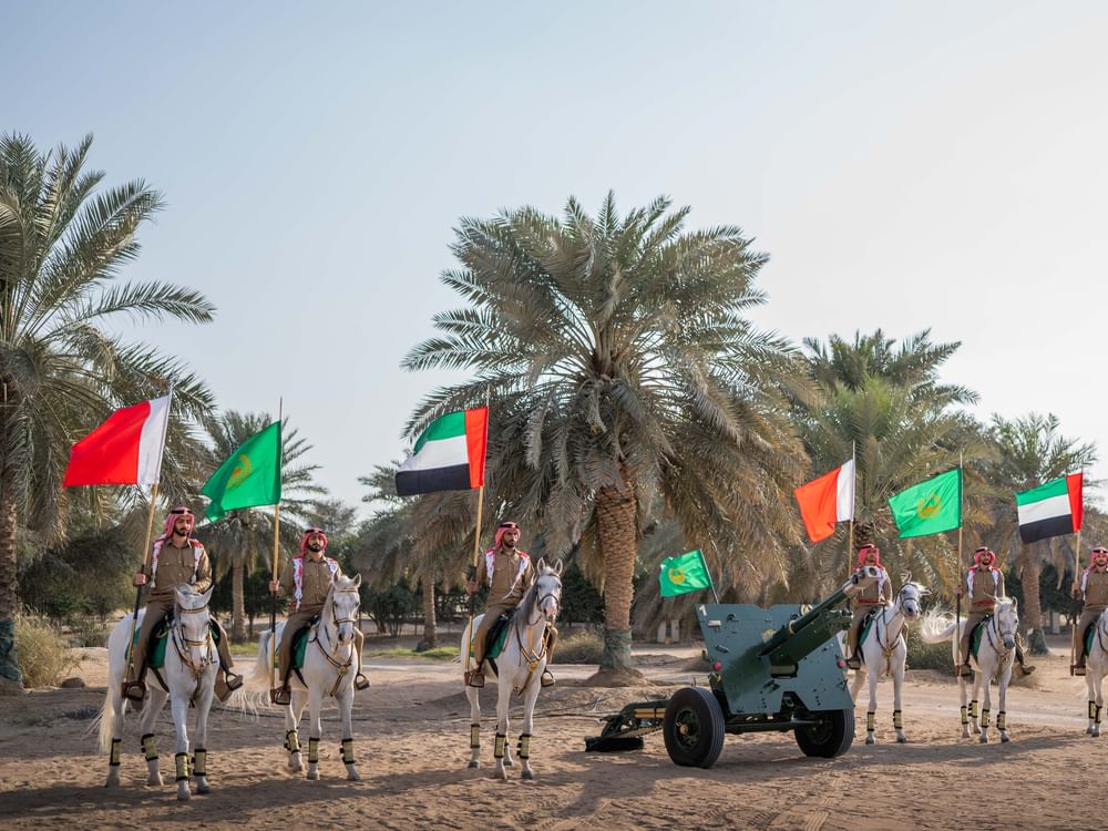 مدافع شرطة دبي تستعد لإعلان ثبوت شهر رمضان من 7 مناطق