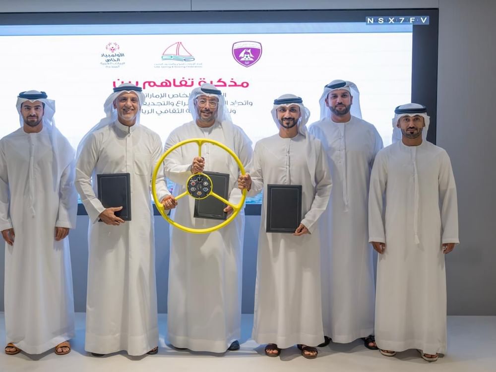 تعاون  بين الأولمبياد الخاص والشراع والتجديف الحديث ونادي الحمرية