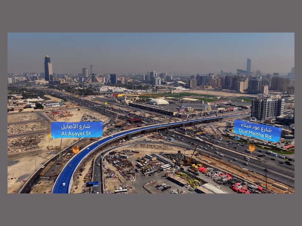 طرق دبي تفتتح جسرين جديدين في عود ميثاء والأصايل