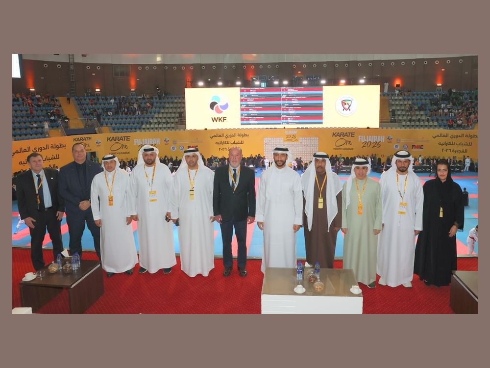 تواصل منافسات بطولة الدوري العالمي لشباب الكاراتيه "الفجيرة 2026"