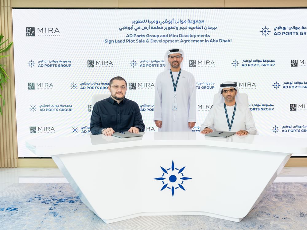 Le Groupe AD Ports signe un accord de vente foncière de 2,47 milliards d’AED avec Mira Developments
