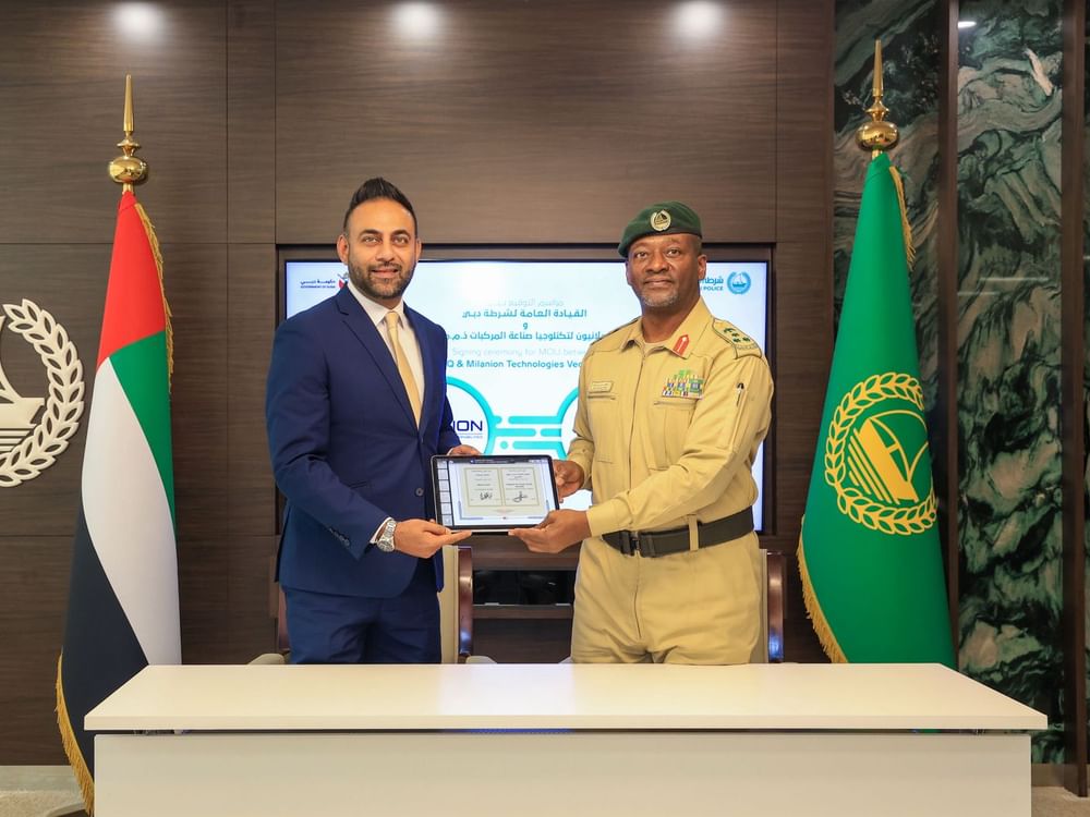 Dubai Police, Milanion Technologies sign MoU to strengthen cooperation