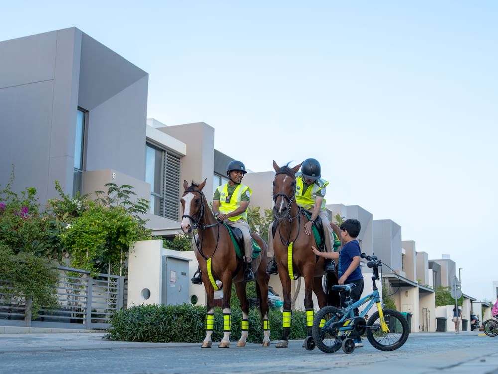 La Police de Dubaï réalise 379 patrouilles montées pour renforcer la sécurité au premier trimestre 2026