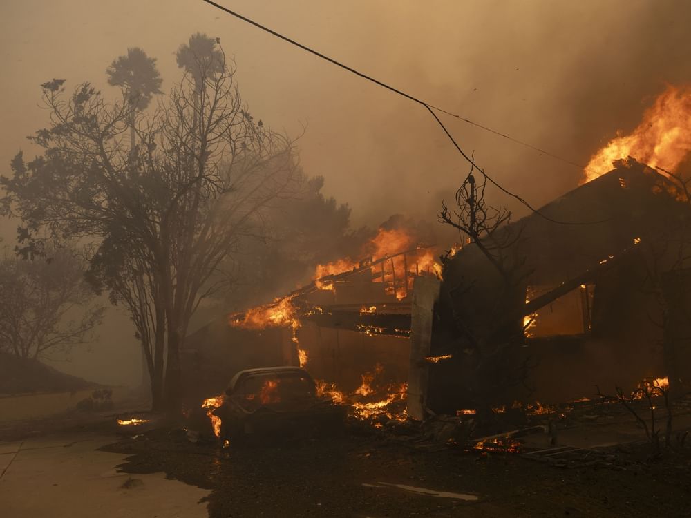 Wildfire in California prompts evacuations in multiple counties