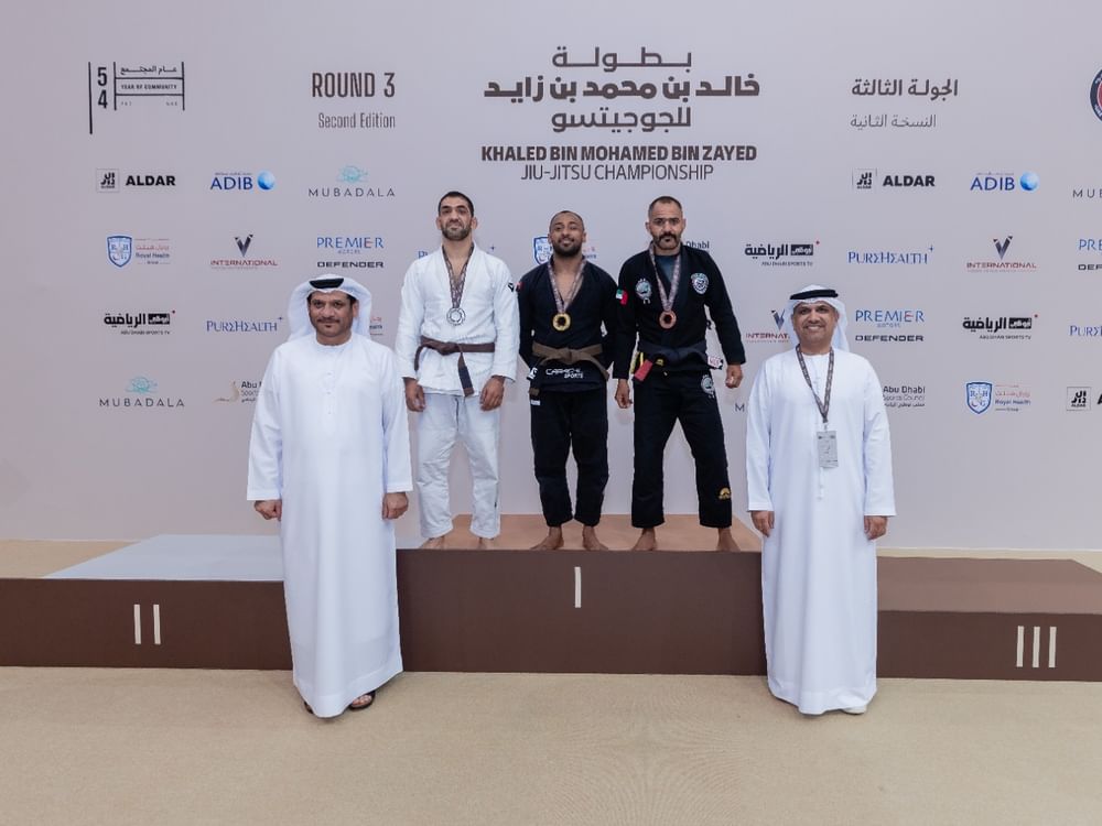 بني ياس يتصدر منافسات اليوم الأول لبطولة خالد بن محمد بن زايد للجوجيتسو