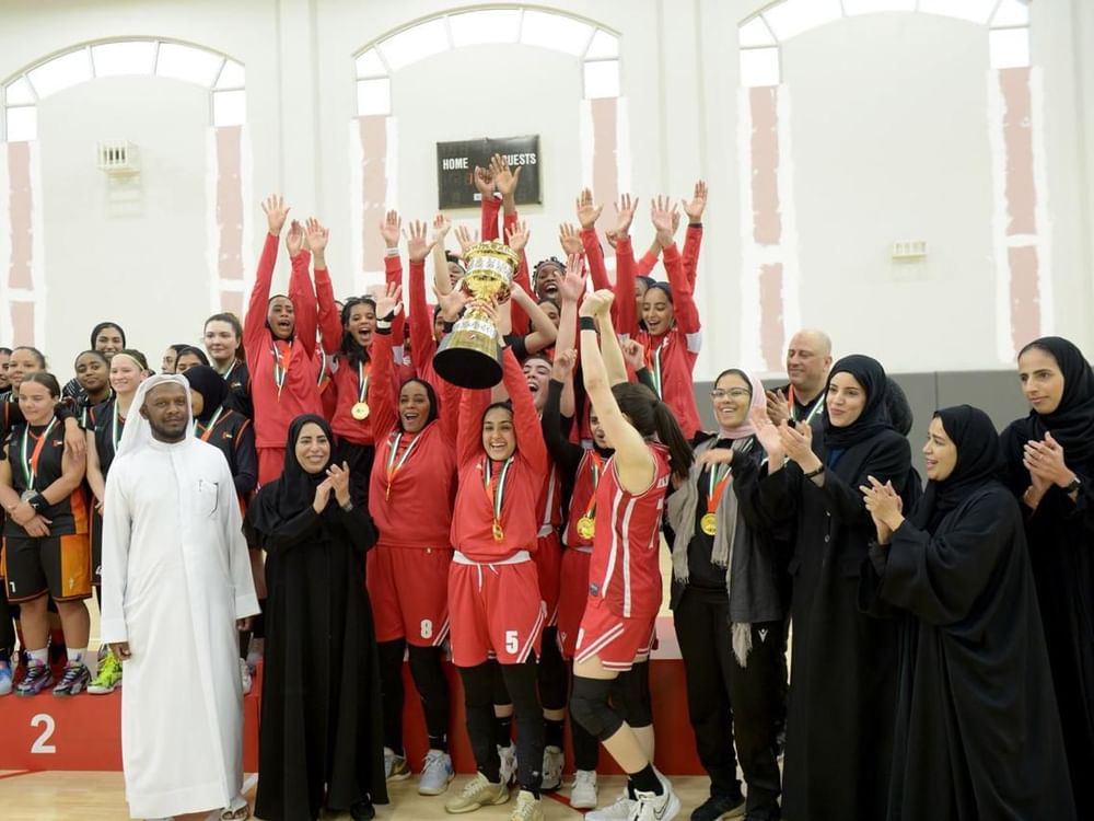 "الشارقة لرياضة المرأة" بطلا لكأس الإمارات للسيدات في كرة السلة