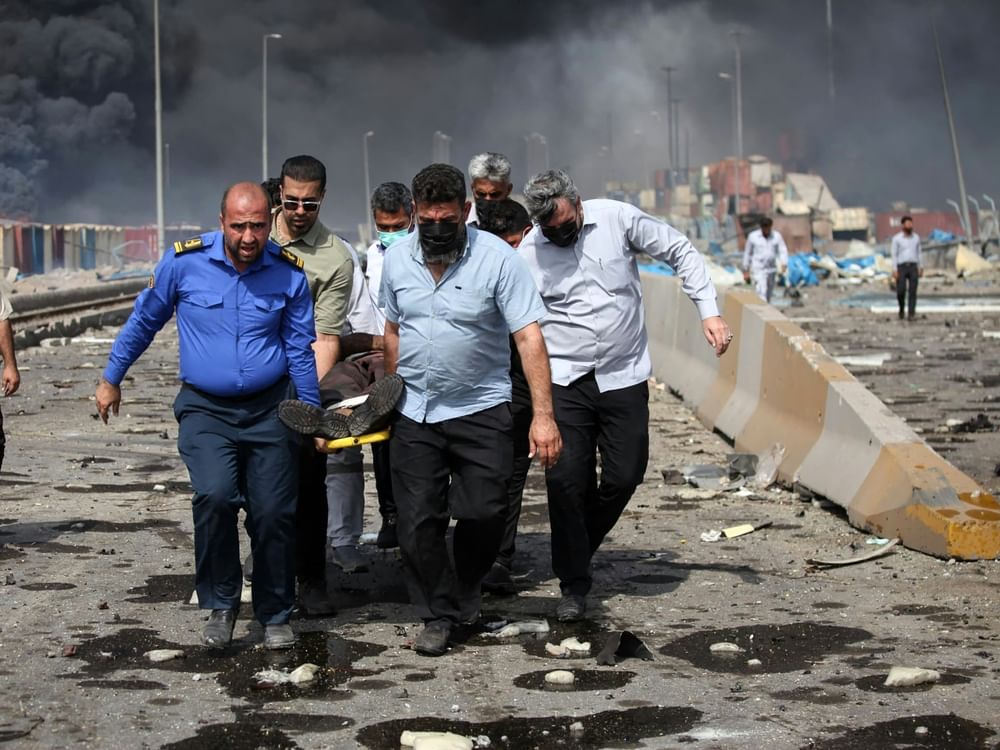 Four killed, hundreds wounded as blast rocks port in southern Iran