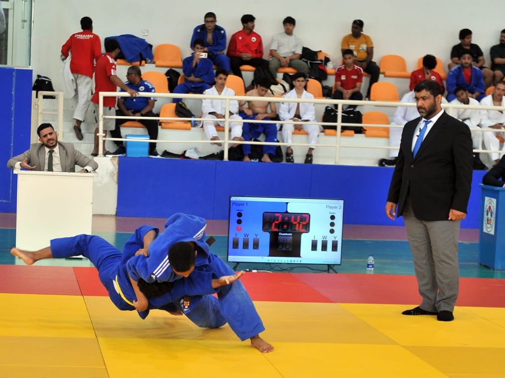 350 لاعبا ولاعبة يتنافسون في "بطولة الشارقة المفتوحة للجودو" 