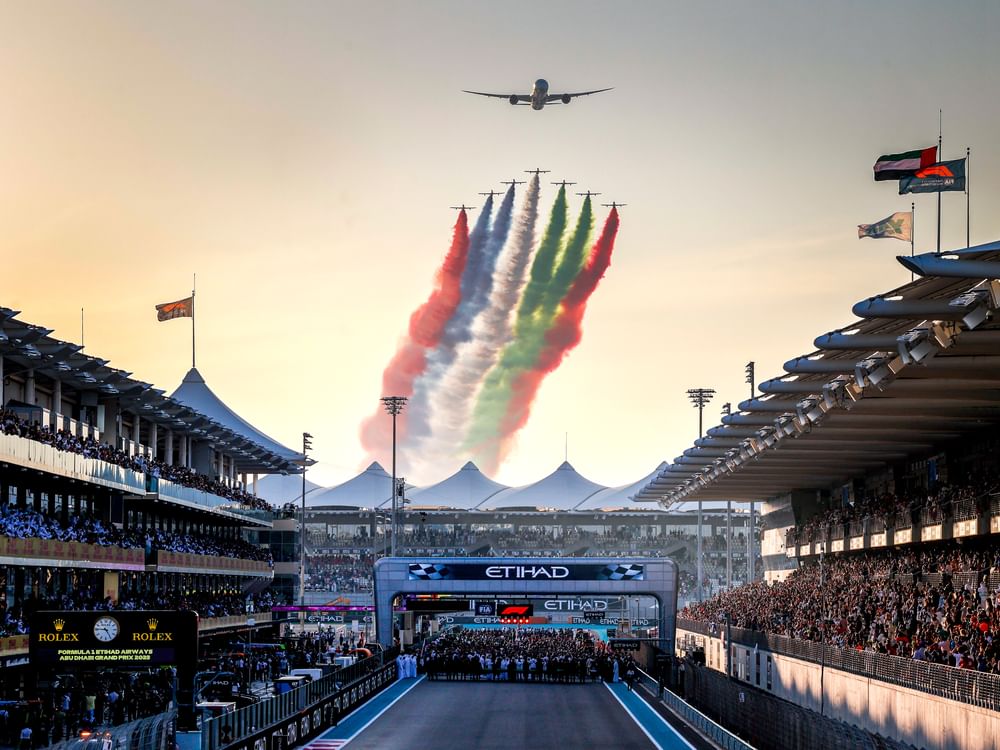 Gran Premio Etihad Airways Abu Dhabi de Fórmula 1 de 2023 registró una asistencia récord de 170.000 aficionados