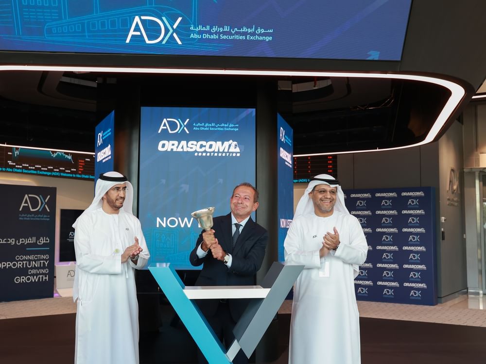 ADX welcomes listing of Orascom Construction