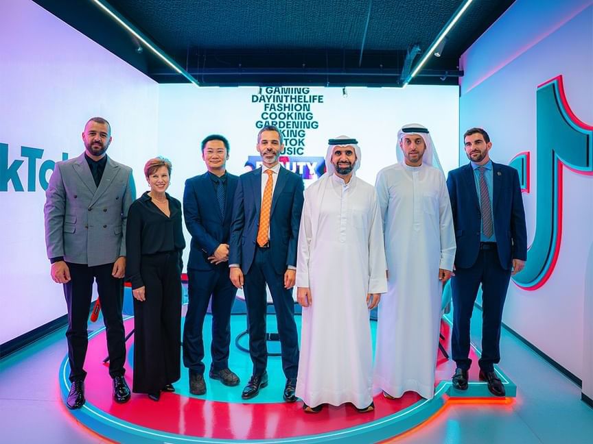 "مدينة الابتكار" برأس الخيمة تطلق أول استوديو إقليمي لصنّاع محتوى "تيك توك لايف"