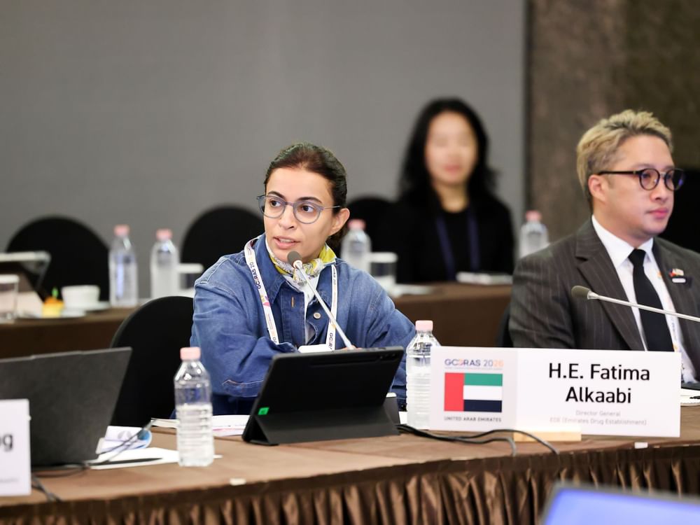  "الإمارات للدواء" تستعرض تجربتها بمجال التنظيم الدوائي خلال قمة GCORAS 2026 بسيؤول