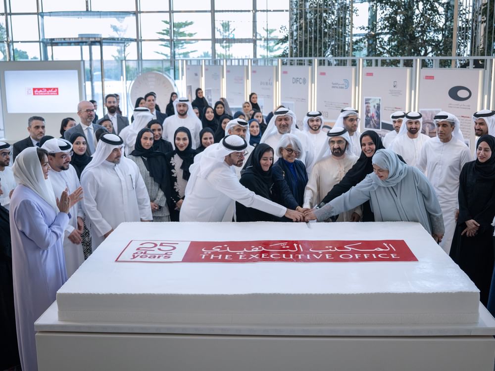 Mohammed bin Rashid attends event to mark 25th anniversary of Executive Office