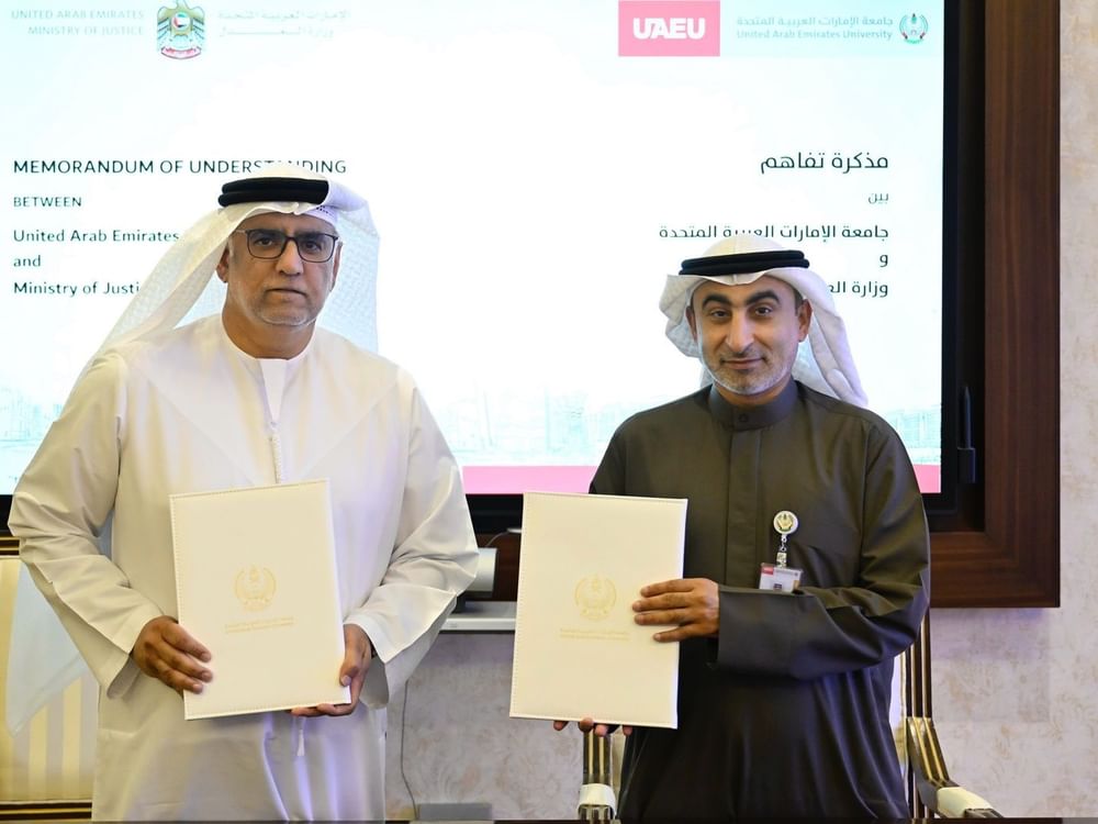 وزارة العدل وجامعة الإمارات تتعاونان في مجال الطب الشرعي