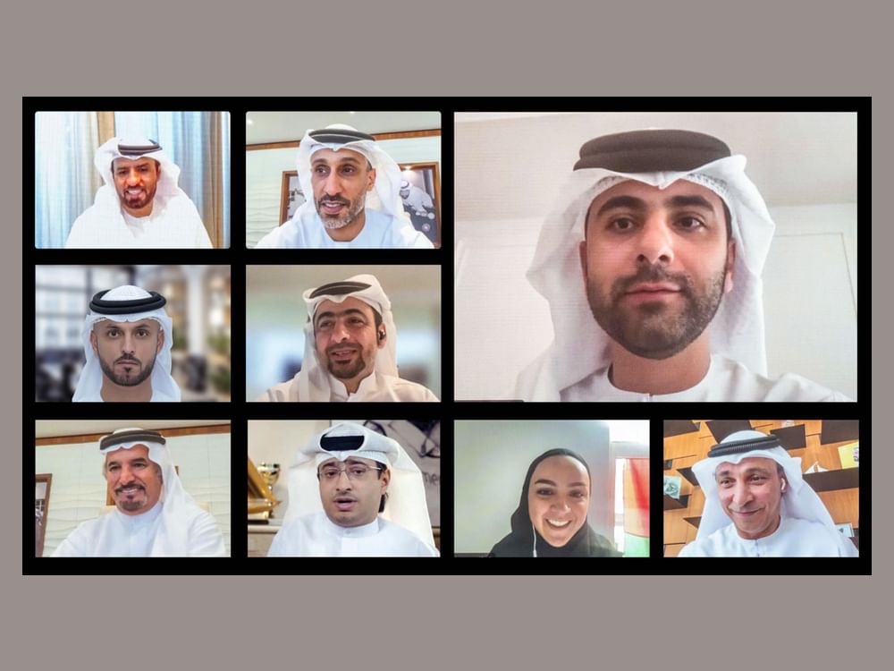 Mansoor bin Mohammed chairs first meeting of new Board of Directors of ...