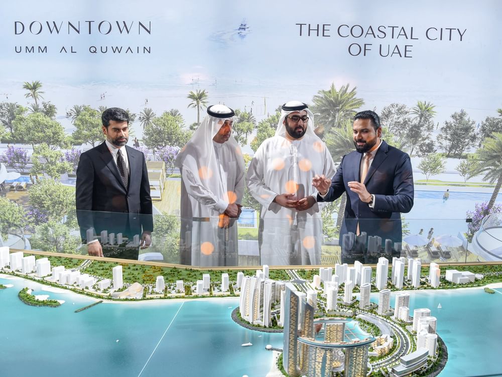 Crown Prince of Umm Al Qaiwain launches Downtown UAQ: Coastal city within city