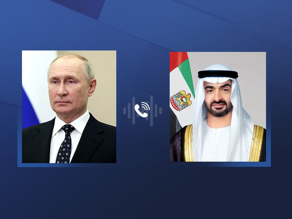 UAE, Russian Presidents Discuss Bilateral Relations; Regional And ...