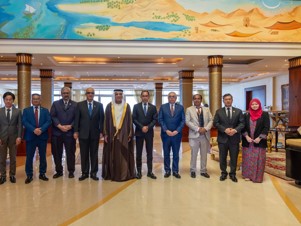 Ras Al Khaimah Ruler, ASEAN ambassadors discuss expanding economic, investment cooperation