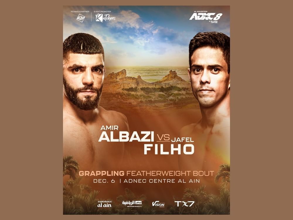 UFC Star Amir Albazi headlines stacked card for ADXC 8 in Al Ain
