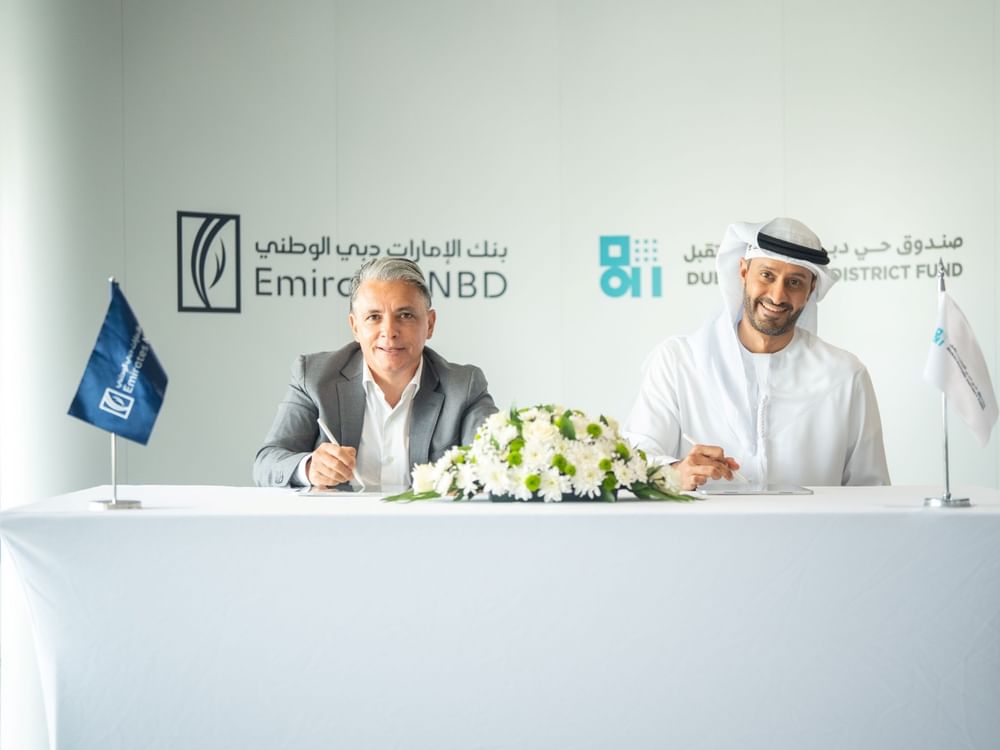 Emirates NBD collaborates with Dubai Future District Fund to accelerate FinTech, AI innovation