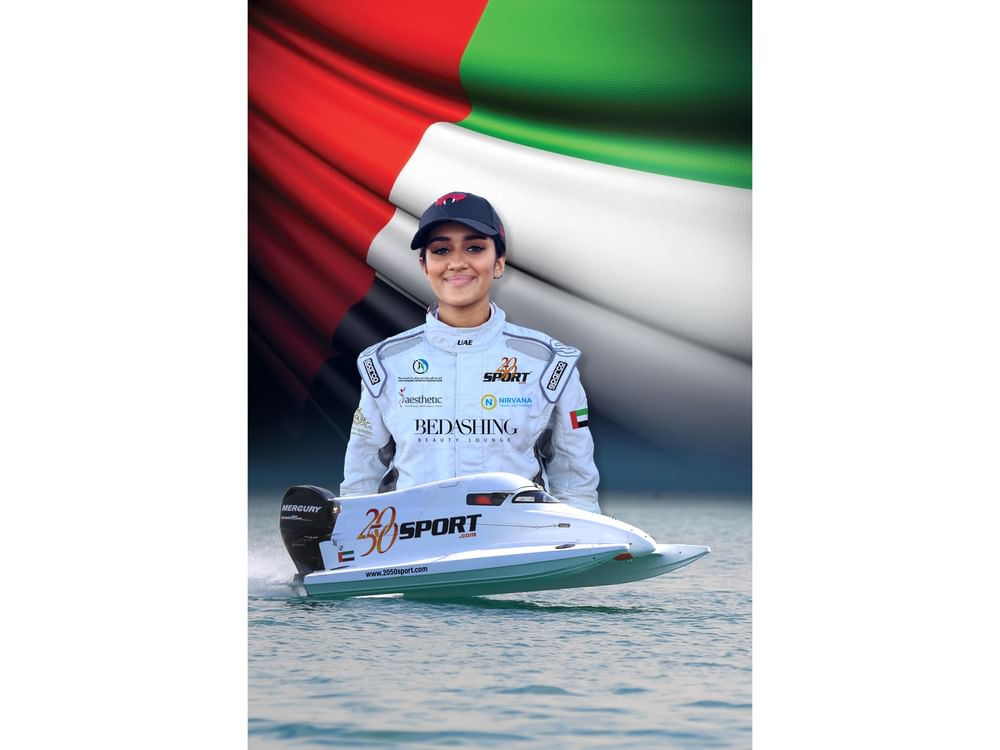 Alia Abdulsalam achève son entraînement pour le championnat norvégien de Formule 4
