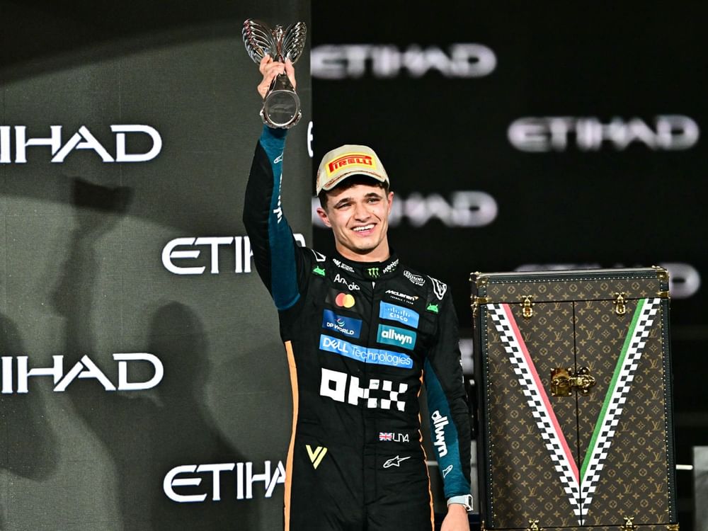 Briton Norris wins his first F1 title in Abu Dhabi
