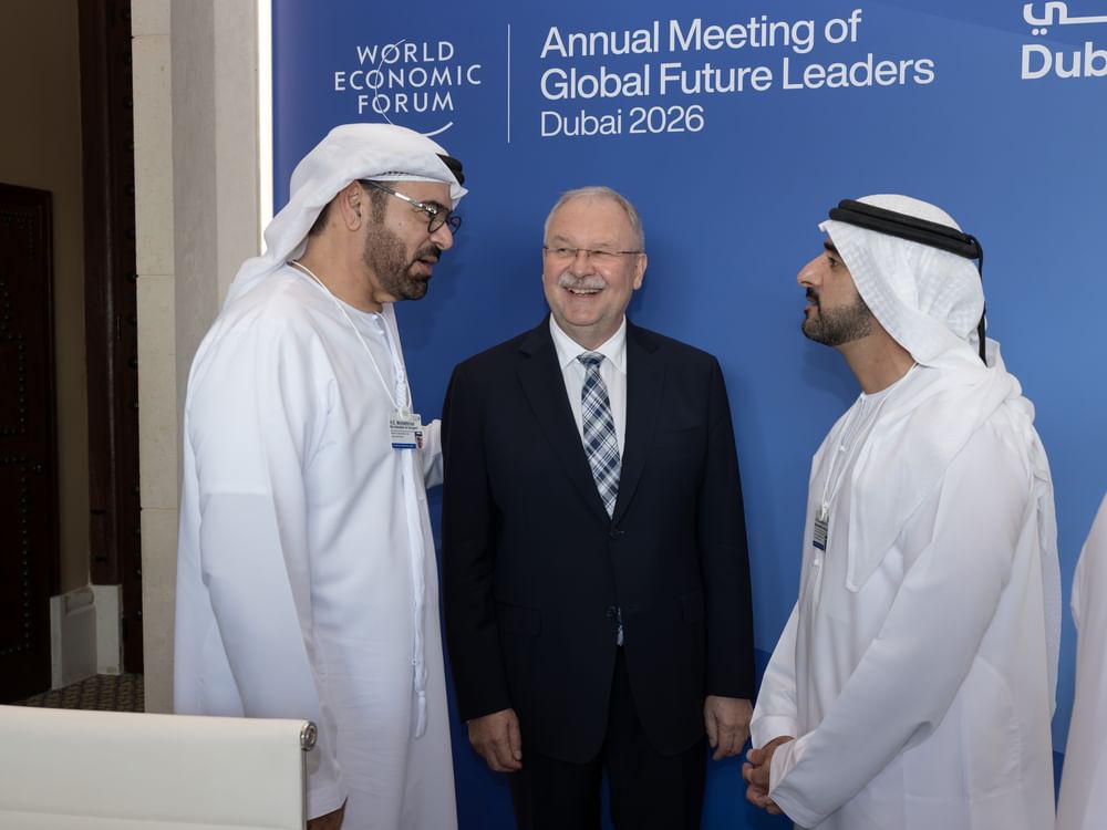 Hamdan bin Mohammed welcomes participants of Annual Meeting of Global Future Leaders 2026