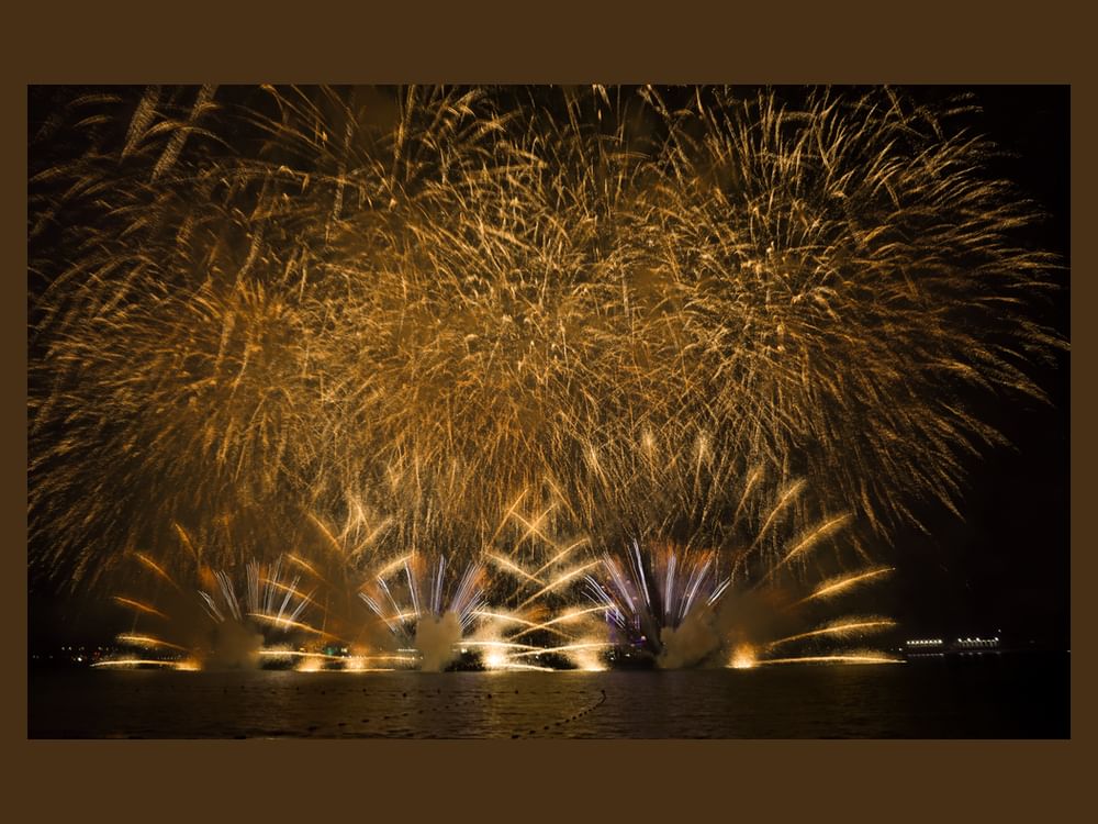 "مهرجان أم الإمارات" يستقبل العام الجديد باحتفالية مميزة وعروض الألعاب النارية 