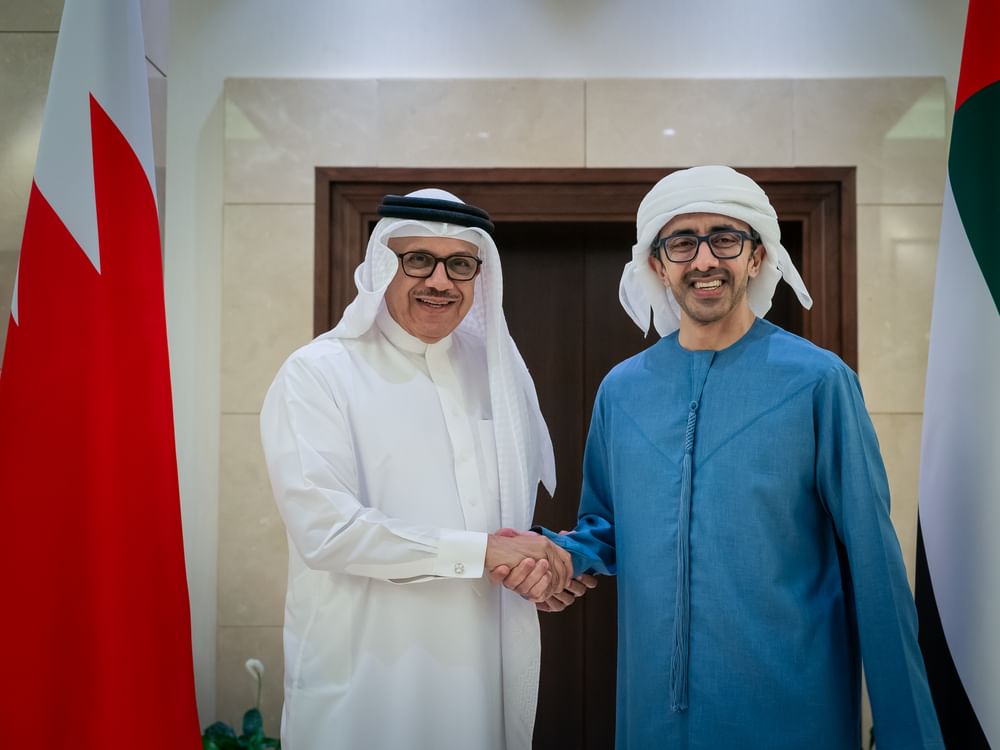अब्दुल्ला बिन जायद ने बहरीन के विदेश मंत्री से मुलाकात की