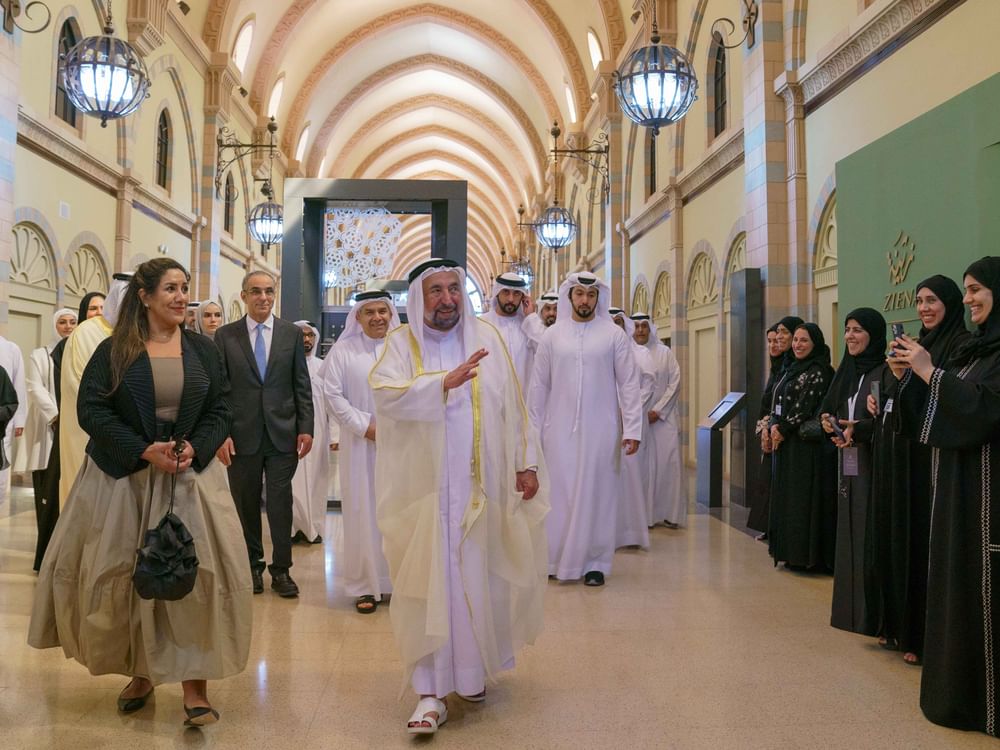 Sharjah Ruler inaugurates 'Ziena Splendor of The Indian Courts' Exhibition