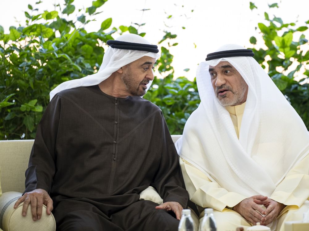 UAE President welcomes Kuwait’s First Deputy Prime Minister & Minister of Interior