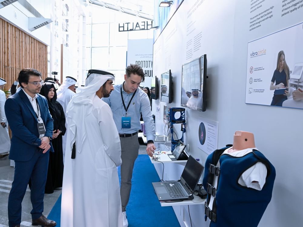 Hamdan bin Mohammed opens ‘Prototypes for Humanity’ exhibition