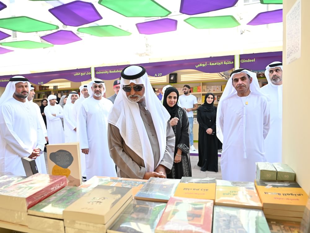 نهيان بن مبارك: مهرجان العين للكتاب يجسد رسالة الإمارات في دعم المعرفة وتعزيز الهوية الوطنية 