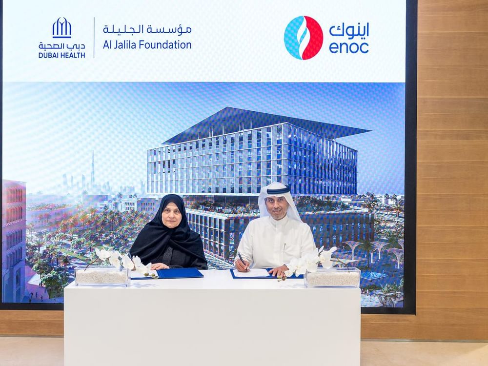 ENOC Group donates AED50 million to Hamdan Bin Rashid Cancer Hospital