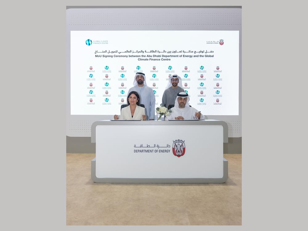 دائرة الطاقة والمركز العالمي لتمويل المناخ يتعاونان لتعزيز كفاءة الطاقة و المياه و التمويل المناخي