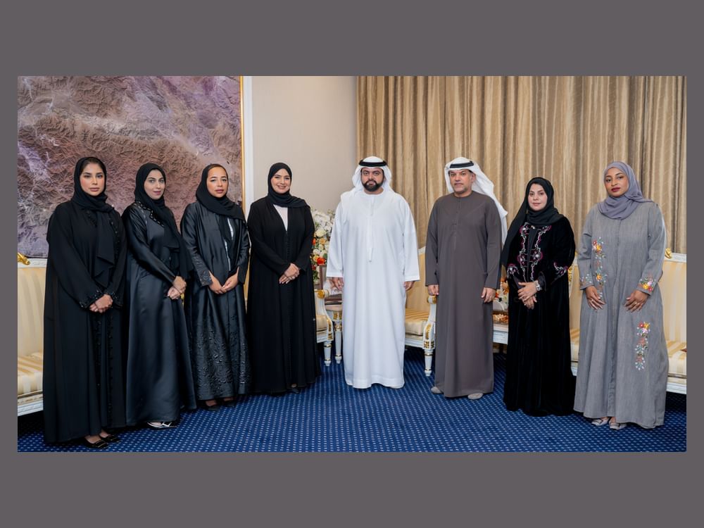 Fujairah Crown Prince receives Minister of Climate Change and Environment