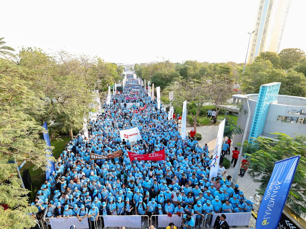 فعالية "تحدي السكري" الأسرية تستقطب آلاف العائلات والمقيمين بدبي