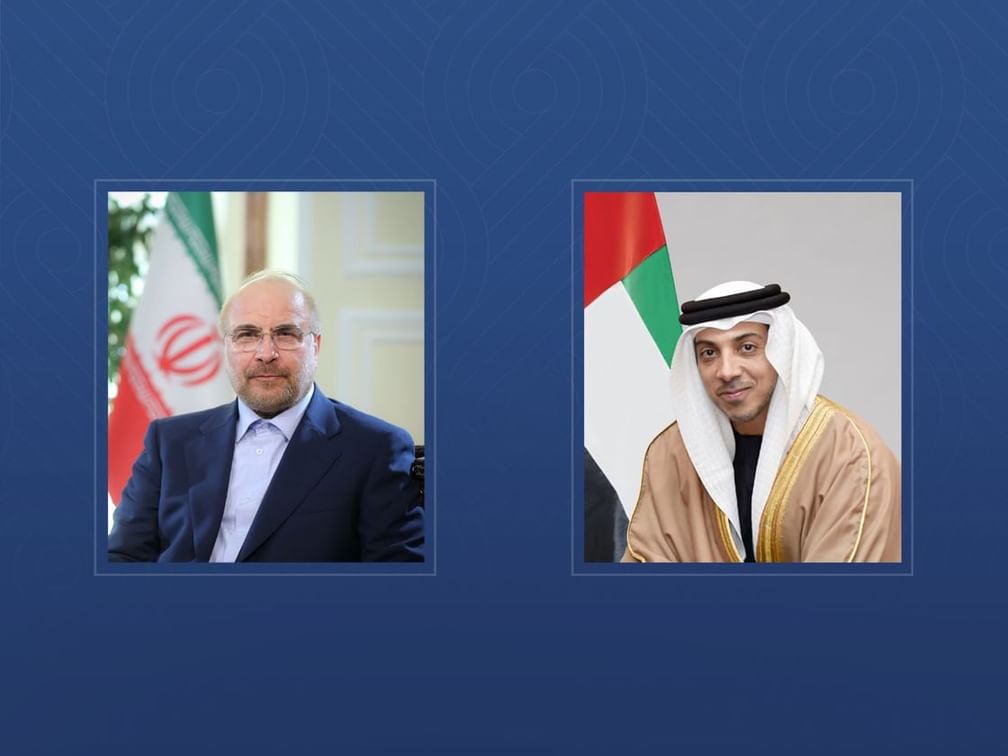 曼苏尔·本·扎耶德同伊朗议会议长通电话 讨论地区局势