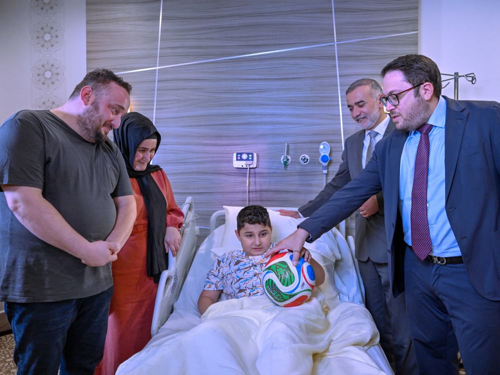 برجيل الطبية تقدم علاجا جينيا متقدما لطفل مصاب بمرض دوشين لضعف العضلات
