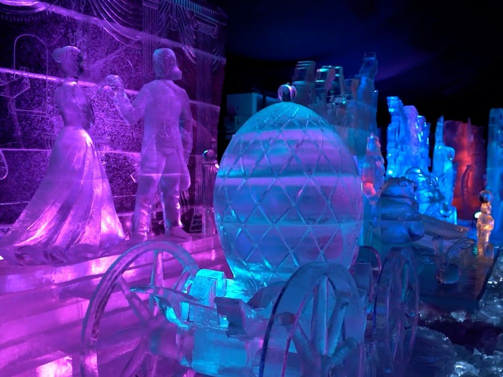 Kronshled Ice Sculpture Festival brings fairy tales to life in St Petersburg