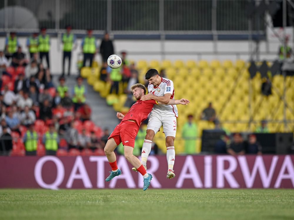 Clasificatorias asiáticas: empate entre Emiratos Árabes Unidos y Kirguistán (1-1)