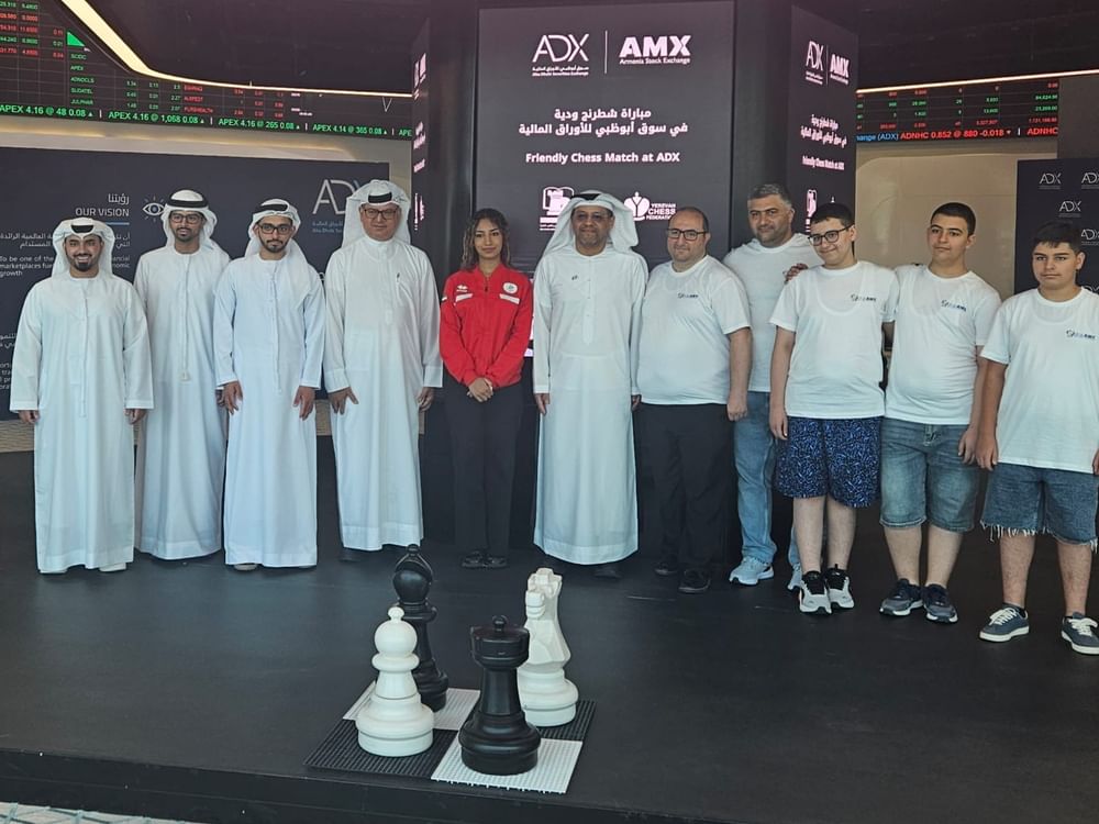 منافسات "الشطرنج السريع" بين الإمارات وأرمينيا في أبوظبي